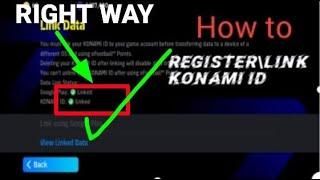 How to register Konami id/Account efootball 2024 mobile|Reake Gamer|konami id link|