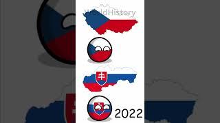 Czechia and Slovakia Now vs Then