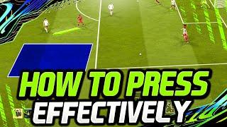 FIFA 21 | HOW TO PRESS! | HOW TO PLAY HIGH PRESSURE IN FUT 21 | HOW TO ATTACK WITH HIGH PRESS TIPS!