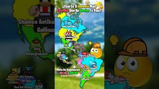 ¿Cuál Es El Invento Más Extraño Que Ha Hecho Tú País?  #map #geography #countryballs #mapper #fyp