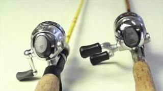 Zebco Omega and Pflueger Cetina spin cast fishing reel review