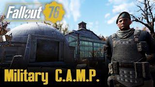 Fallout76 Steel Dawn - The ultimate Military CAMP build