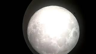 See the moon with Telescope