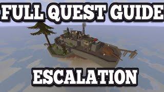 Unturned Escalation - ALL QUESTS!