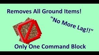 Lag Clear In Vanilla Minecraft! | One Command Creation [1.12 Minecraft]