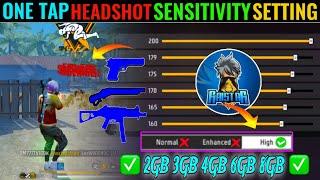 All Gun Headshot Sensitivity Setting After New OB47 Update | Free Fire Max Auto Headshot Sensitivity