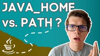 JAVA_HOME vs. PATH environment variables