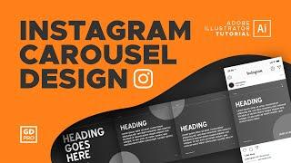 How to Create an Instagram Carousel Template • Adobe Illustrator Tutorial