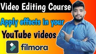 how to apply effects in your YouTube video | by technical arslan aslam