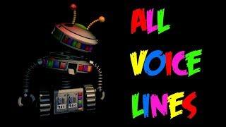 Candy Cadet | All Voicelines with Subtitles | Ultimate Custom Night