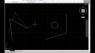 Как повернуть объект в AutoCAD