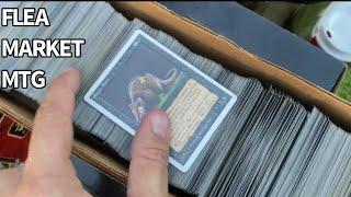 NICE! HUNT For MTG at the Flea Market