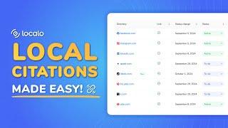 Effortless local citation management with Localo – Best citation software for Businesses