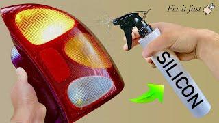 Just Apply Liquid Silicone! One Tail Light For 100 Years