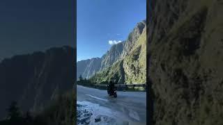 Sadhguru riding in Himalayas Landslides#shorts #sadhguru#himalayas#landslide#riding#ridewithsadhguru