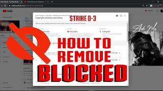 How to remove Blocked Worldwide on Youtube Videos | Strike 0-3 | Black Theme