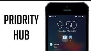 IOS 7- jailbreak tweak - priority hub - free