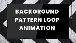 CSS Background Pattern loop animation | CSS animation Tutorial