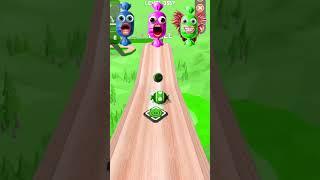 i do was your favourite candy  smooth colour new mouth ball running game #candy #goingballs #game