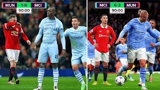 6 Times Manchester City Destroyed Manchester United