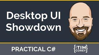 WinForm vs WPF vs UWP vs Console - The C# Desktop UI Showdown (and the future with .NET 5)