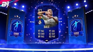 THE CHAMPION TEAM OF THE YEAR 92 GARETH BALE SBC! ICON IN A PACK! | FIFA 19 ULTIMATE TEAM