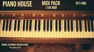 [FREE] Piano House MIDI Pack 2024.