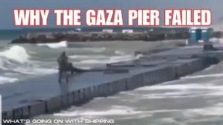 Why The Gaza Pier Failed | Five Issues and the Ultimate Cause Why JLOTS Did Not Succeed