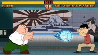 Peter Griffin VS Mr. Washee Washee - Family Guy