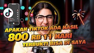 TIKTOK AFFILIATE PEMULA 800 RIBU 11 HARI HASIL DARI TIKTOK