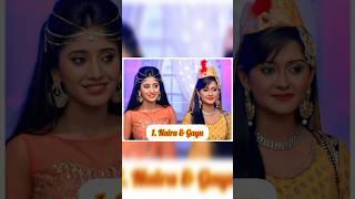 Top 5 behen jodi in YRKKH  #trending # YRKKH #naira #gayu #akshu #aarohi #kartik #mishti # kuhu
