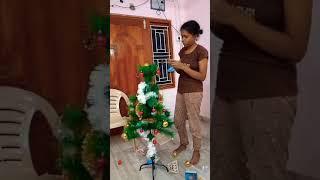 Christmas  decorated by my meid pls support me subscribepls like like like like like like like