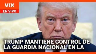Corte de apelaciones permite a Trump mantener control de Guardia Nacional en LA |La Voz de la Mañana