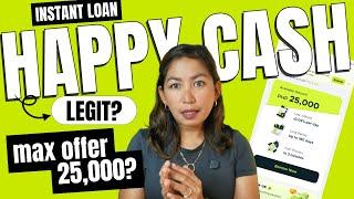 Happy Cash Loan App nasa IOS and Google Play! Legit? Maapprove Kaya?