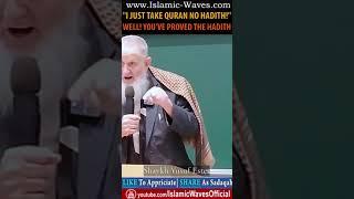 NO HADITH JUST QURAN! Well You Have Proved The Hadith | Shaykh Yusuf Estes