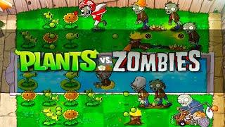 Вовчик играет в Plants vs Zombies #1