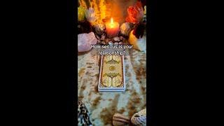  How serious is your relationship?    Love tarot card reading