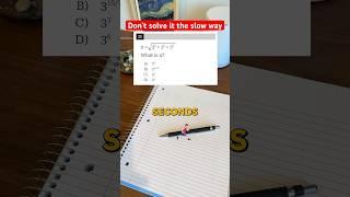 Learn this trick for solving exponents