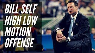 Bill Self high low motion offense complete breakdown