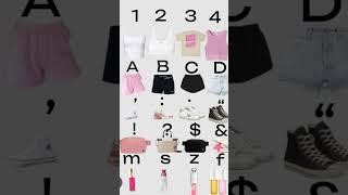 Pick your outfit #pink #softgirloutfit #preppy #fashion #cute
