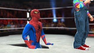 SPIDERMAN VS CHUCKY - HELL IN A CELL MATCH