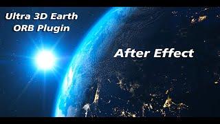 Planet Earth REALISTIC 3D  After Effects with VC's Orb Plugin