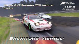 INFINI iii Mazda RX7 FC Castrol 01 GT tuned |1 Lap Brands Hatch #mazda  #savanna #rx7 #fc3s #forza