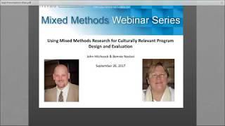 Using Mixed Methods Research for Culturally Relevant Program Design and Evaluation