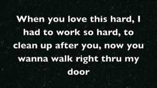 Don't Come Home - Holly Elle (LYRICS ON SCREEN)