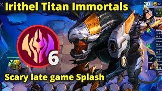 BUFFED IMMORTALS WITH IRITHEL TITAN MODE NEW META | MLBB MAGIC CHESS BEST SYNERGY COMBO TERKUAT