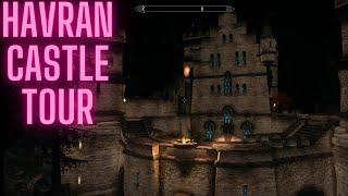 Skyrim's Havran Castle; A Ship, Island Village for Followers, and Castle Home Mod