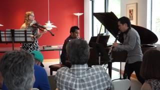 Khachaturian, Violin, Clarinet and Piano Trio,  2nd and 3rd movements