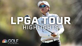 LPGA Tour Highlights: 2024 CME Group Tour Championship, Round 2 | Golf Channel