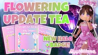 Royale High UPDATED for FLOWERING SEASON! *DEVS LISTENED TO COMMUNITY?!* | ROYALE HIGH TEA AND LEAKS